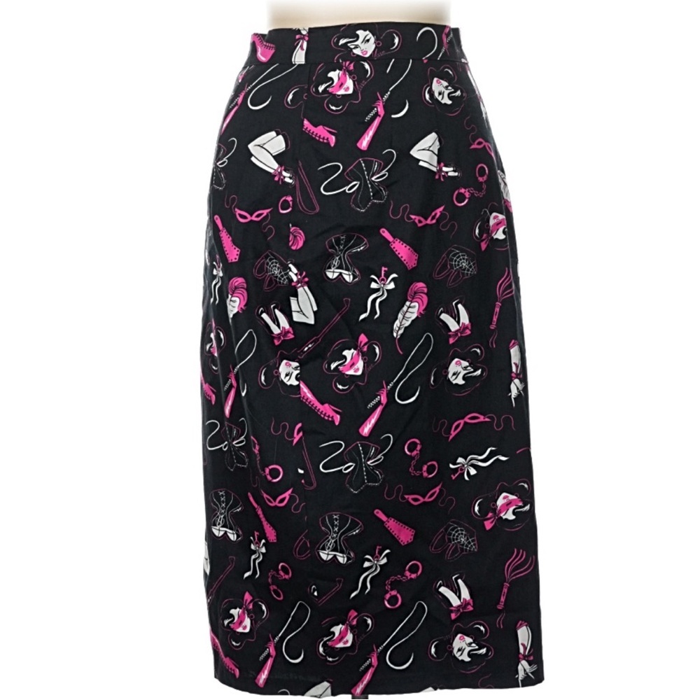 Vixen by Micheline Pitt Fetish Wiggle Pencil Skirt Size Large